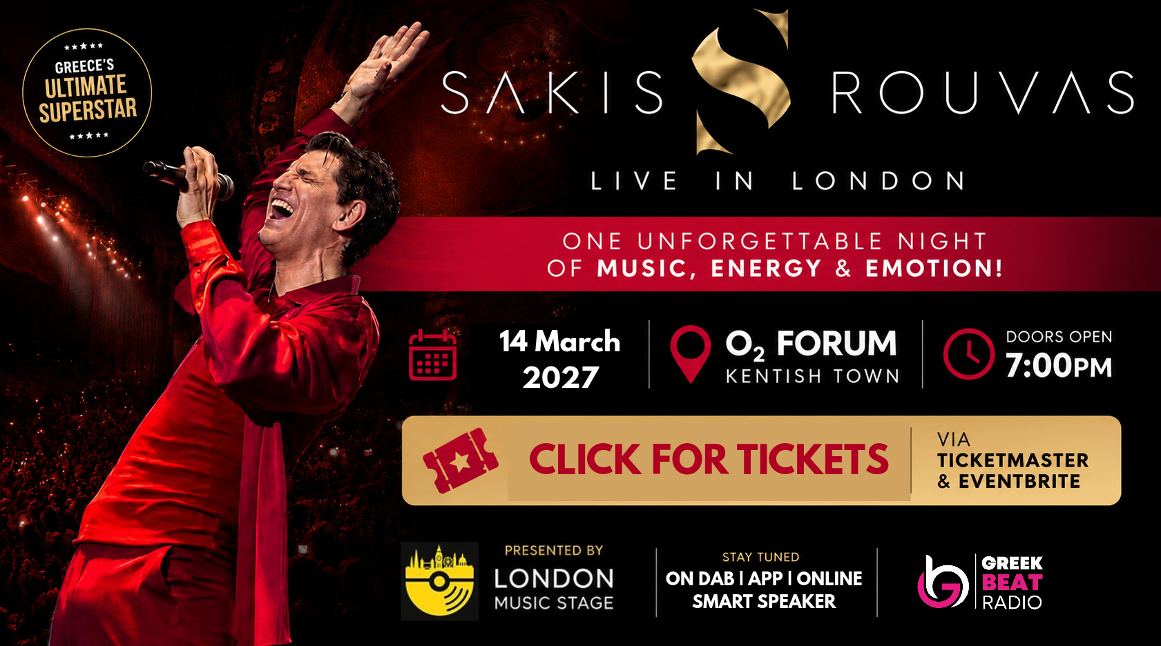 Sakis Rouvas London